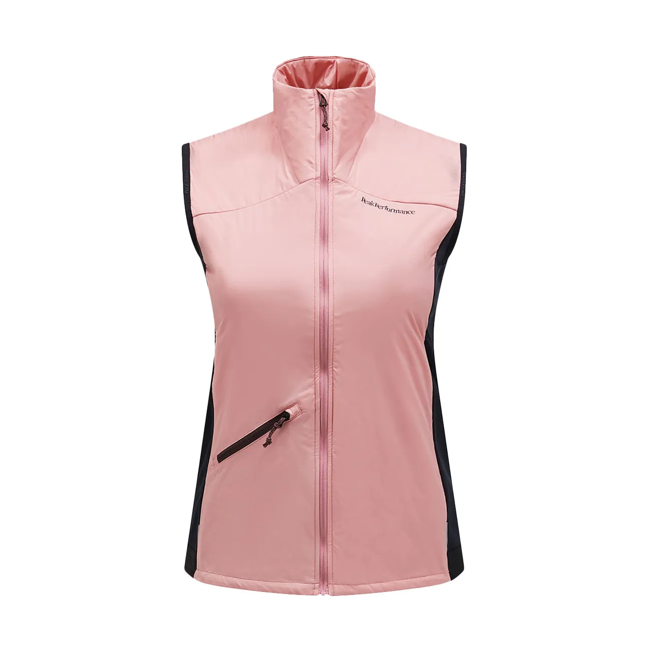 Insulated Wind Gilet - Donna - Warm - Blush - Black