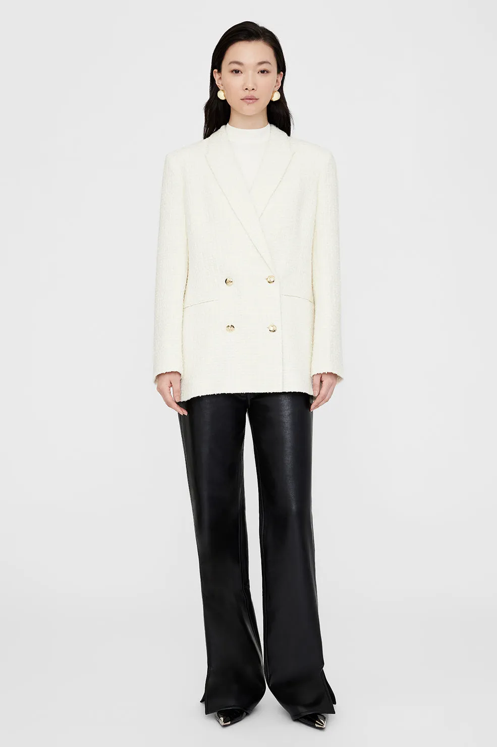 Jasmine Blazer - Ivory