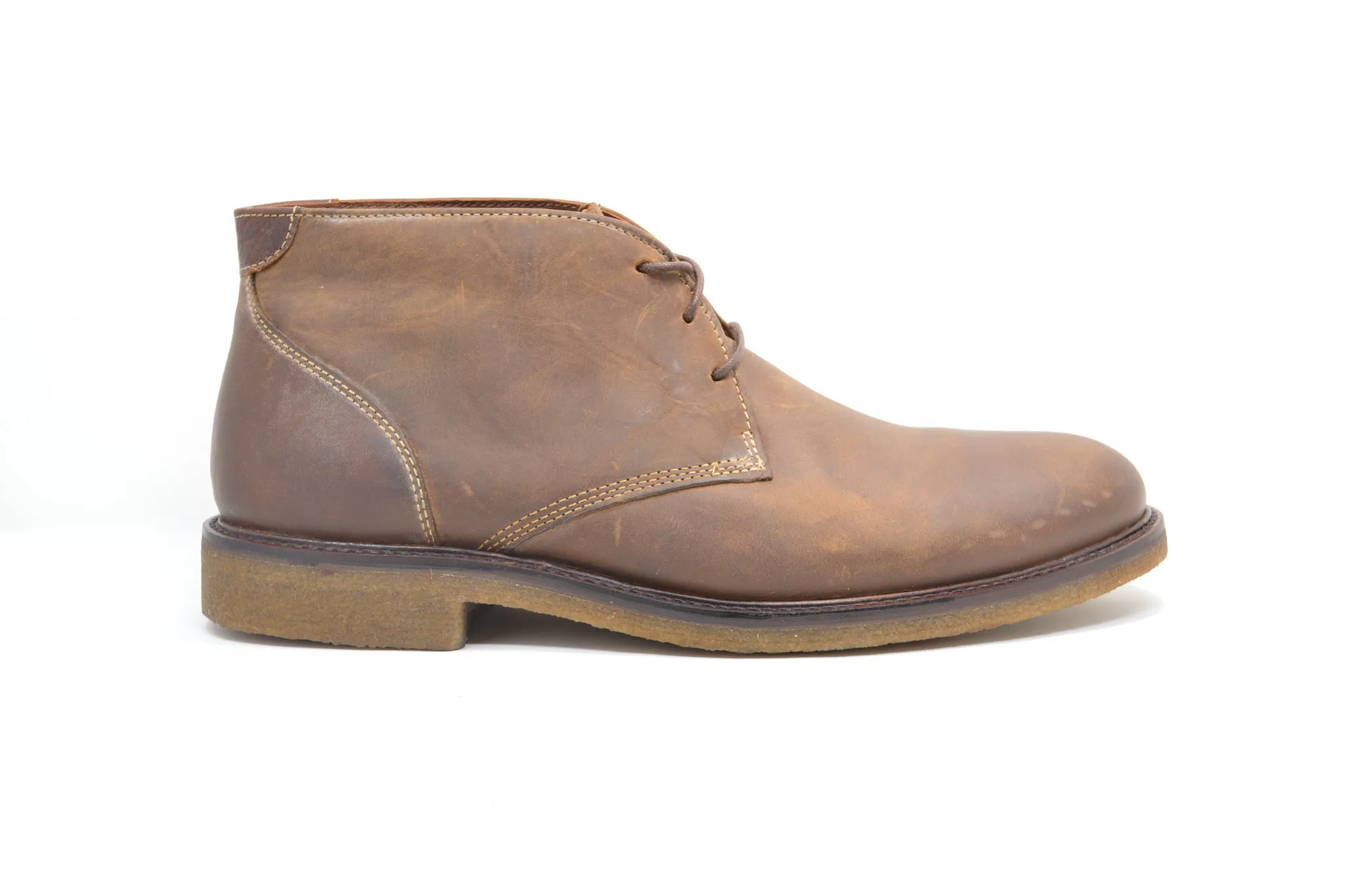 Johnston & Murphy Copeland Chukka, Men's Chukka Boots, Designer Leather Boots