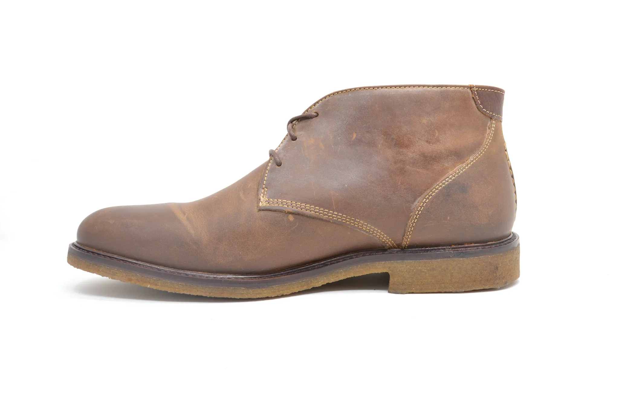 Johnston & Murphy Copeland Chukka, Men's Chukka Boots, Designer Leather Boots