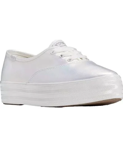 Keds Women's Point Pearlized Lace Up Sneaker