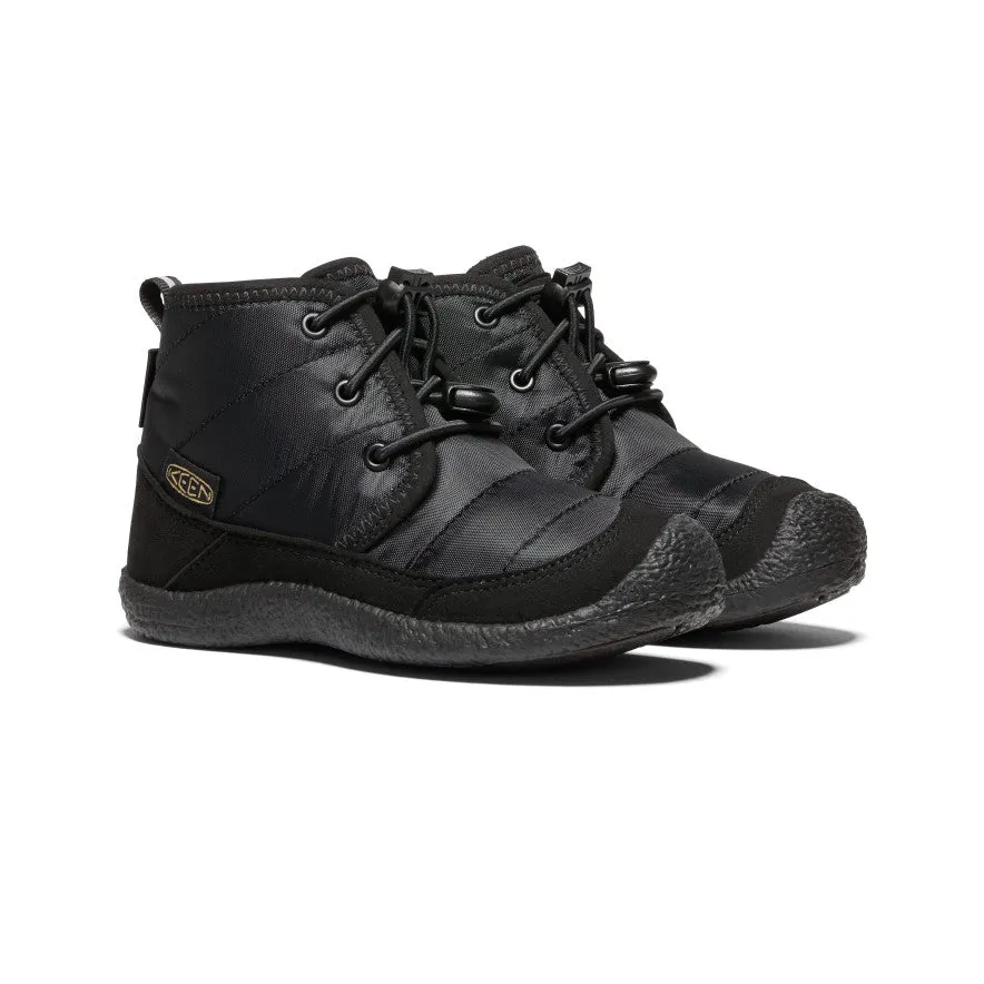 Kids Waterproof Chukka Black