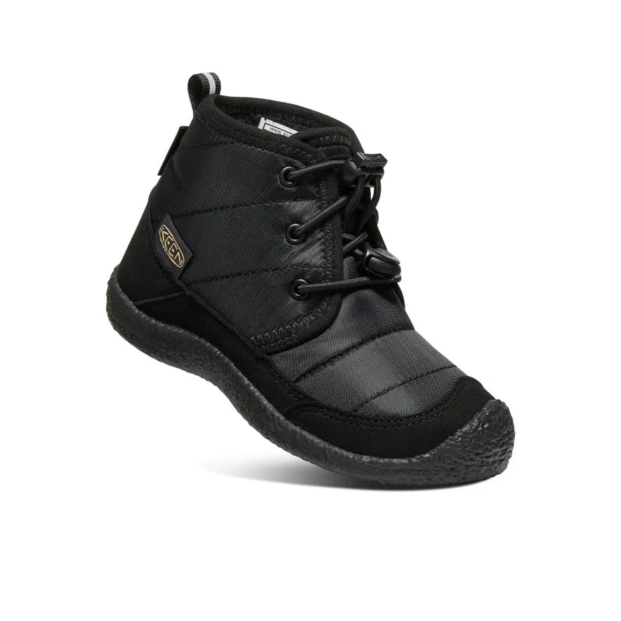 Kids Waterproof Chukka Black