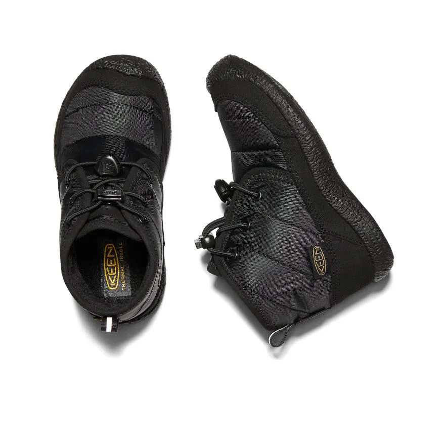 Kids Waterproof Chukka Black