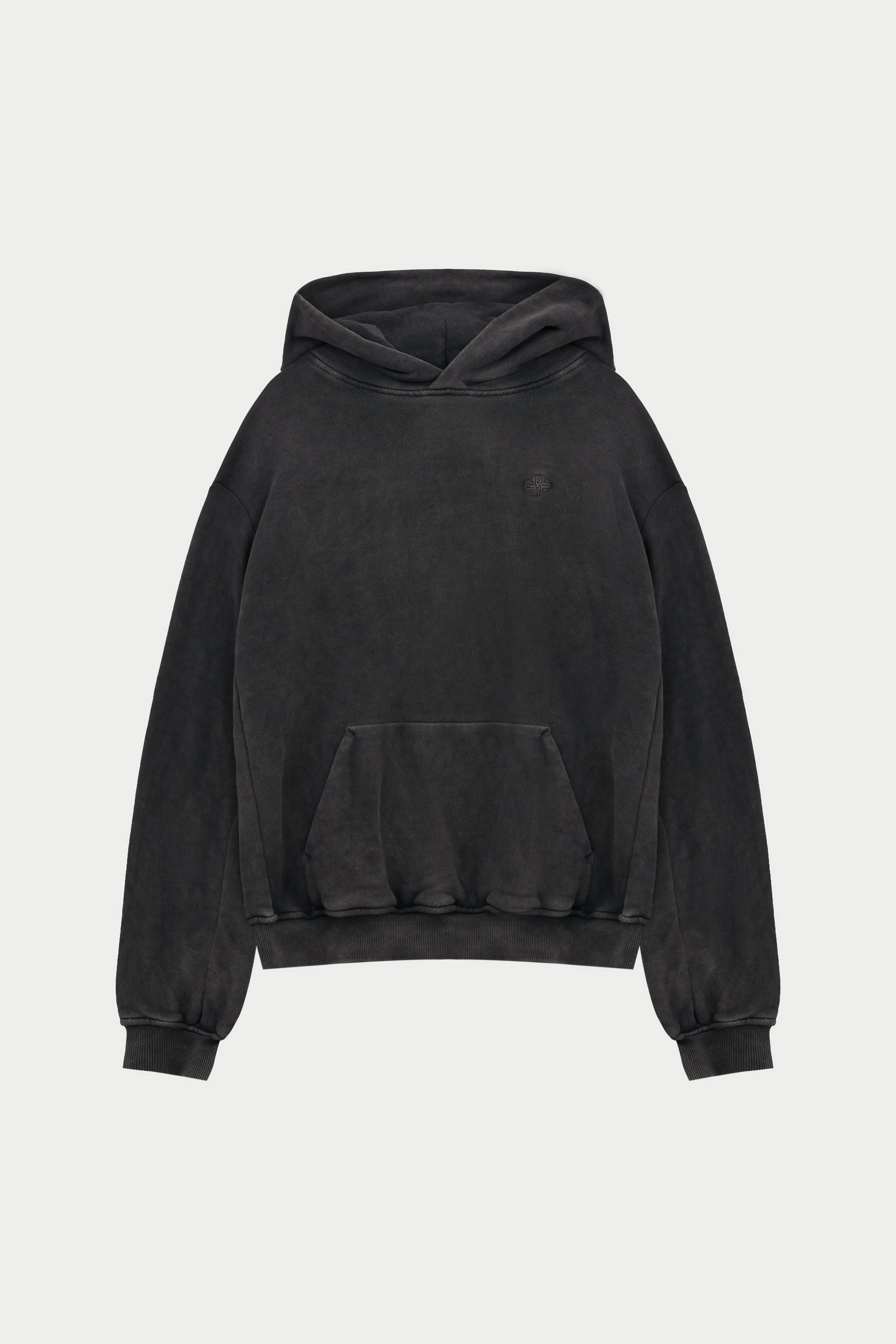 LAUNDERED CLASSICS HOODIE - CHARCOAL