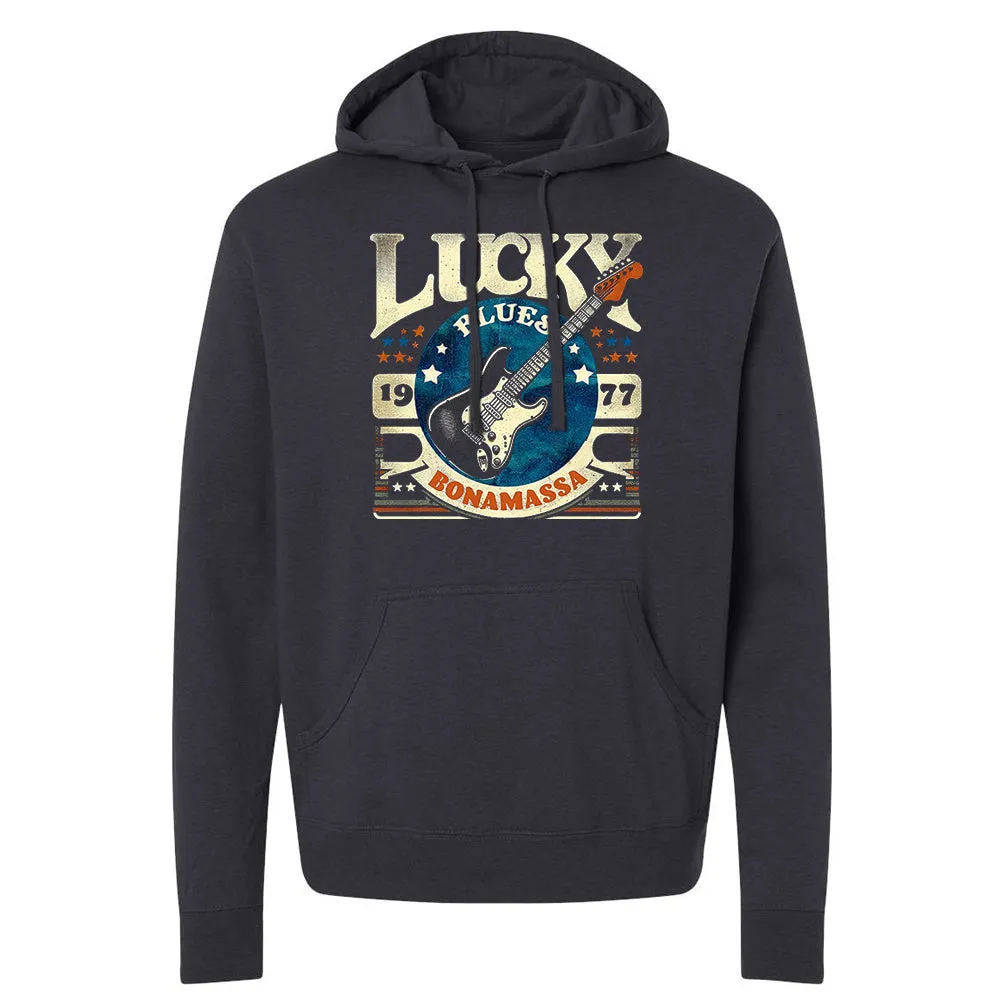 Lucky Blues Strat Pullover Hoodie (Unisex)