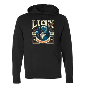 Lucky Blues Strat Pullover Hoodie (Unisex)