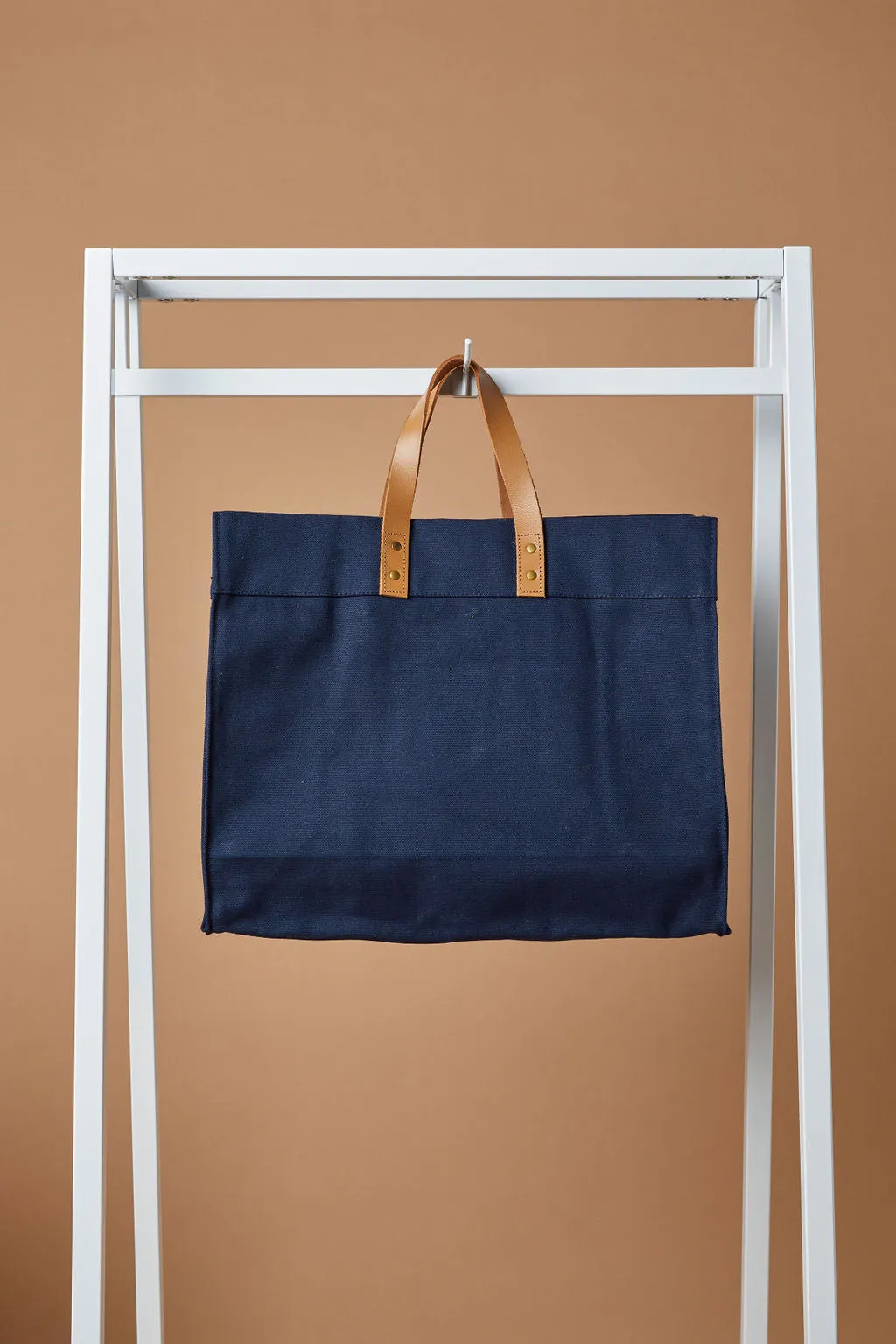 Luxury Box Tote Bag - 20 Oz Canvas (18 x 15 x 8)