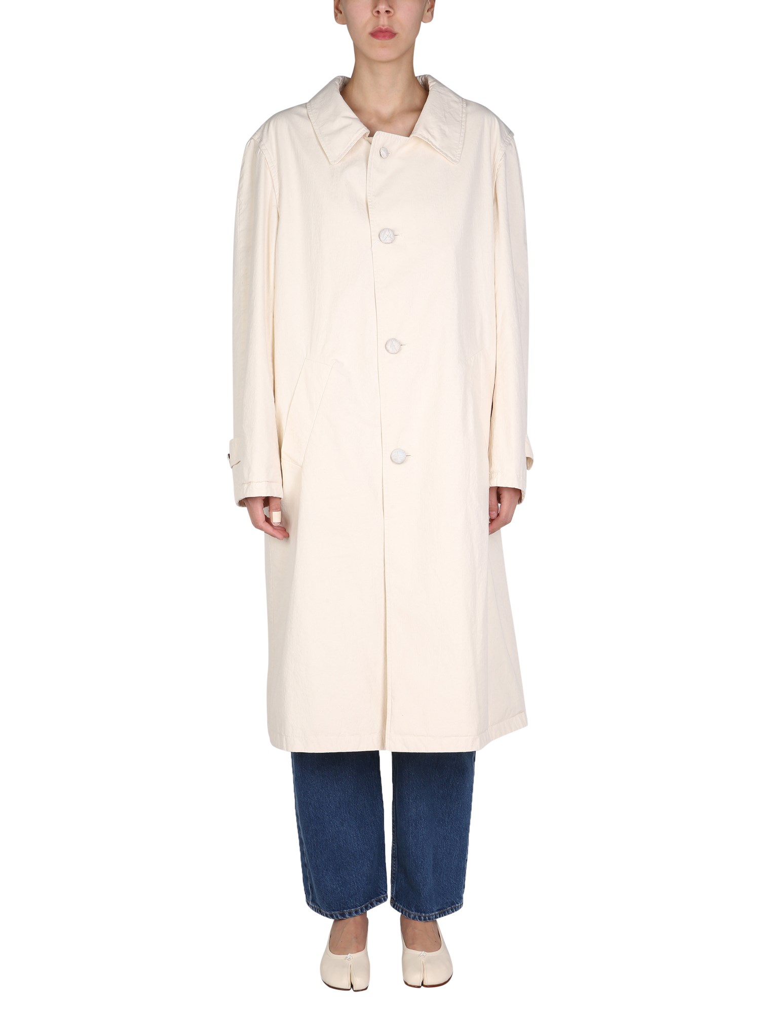 Maison Margiela cotton trench coat