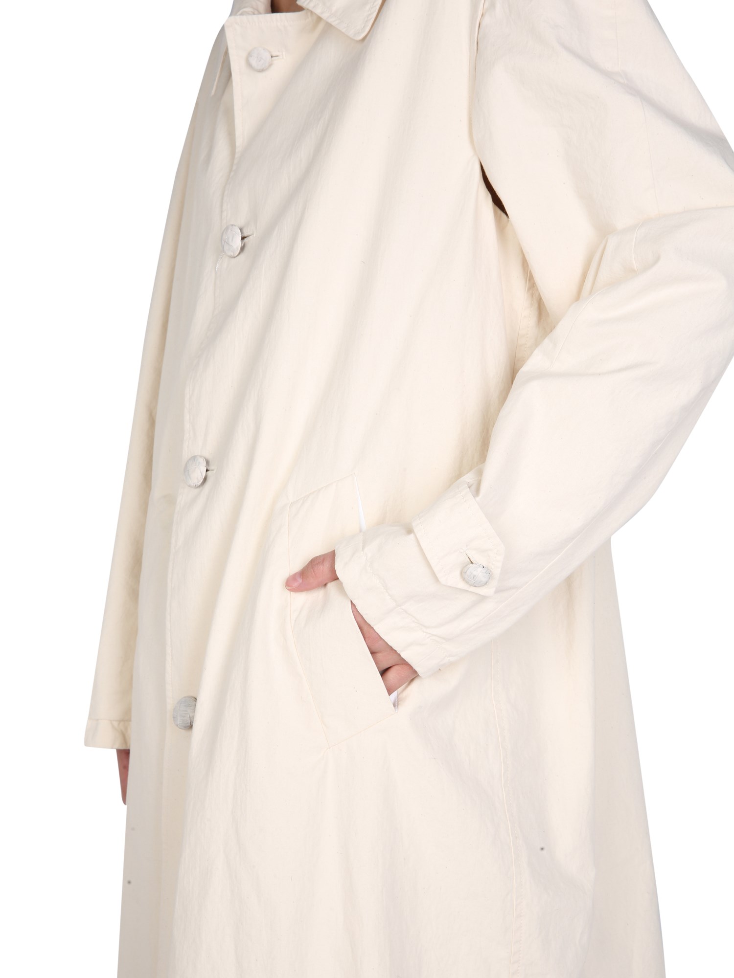 Maison Margiela cotton trench coat