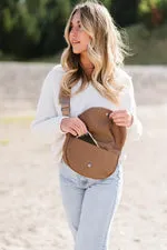 MARGOT MOON BELT BAG | MOCHA