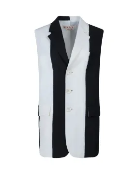 Marni Vest with Vertical Panel Design