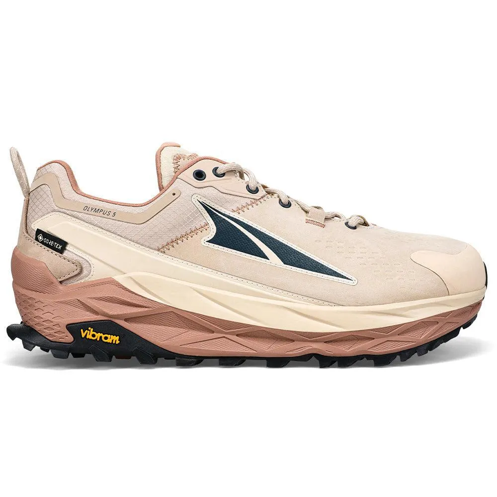 Men's Altra Olympus 5 Hike Low GTX Sand 11 D Medium