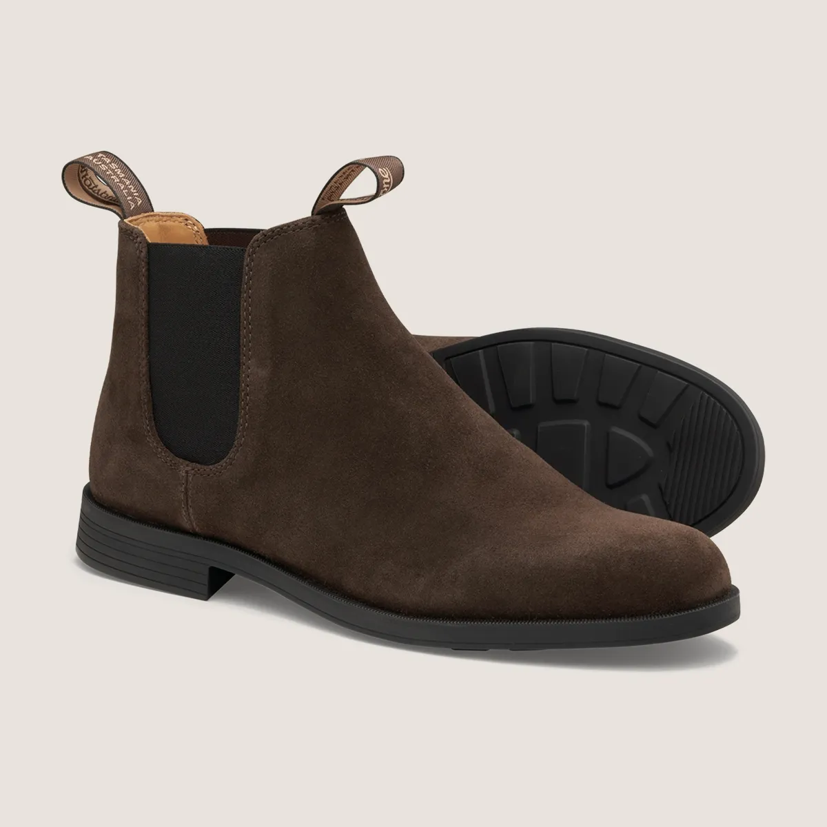 Men's Dress  Chelsea Boots  -  Brown