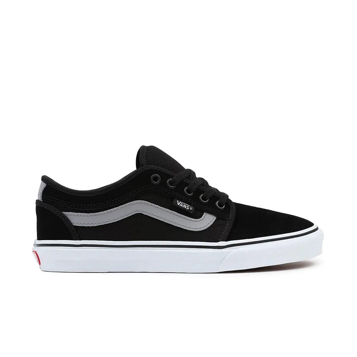 Mens low top chukka sneaker - black/gray/white