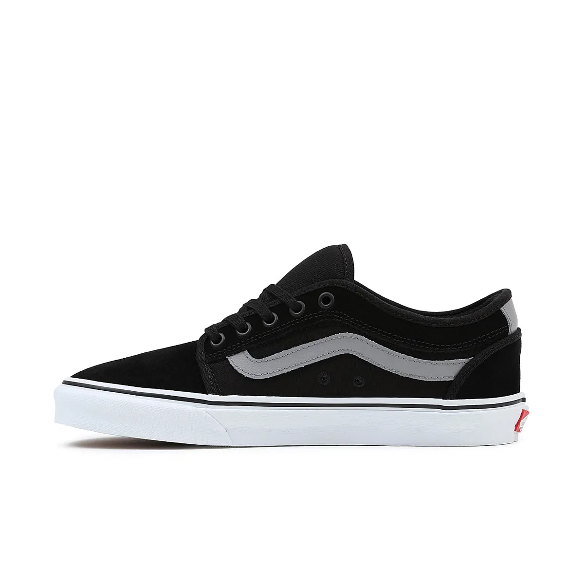 Mens low top chukka sneaker - black/gray/white