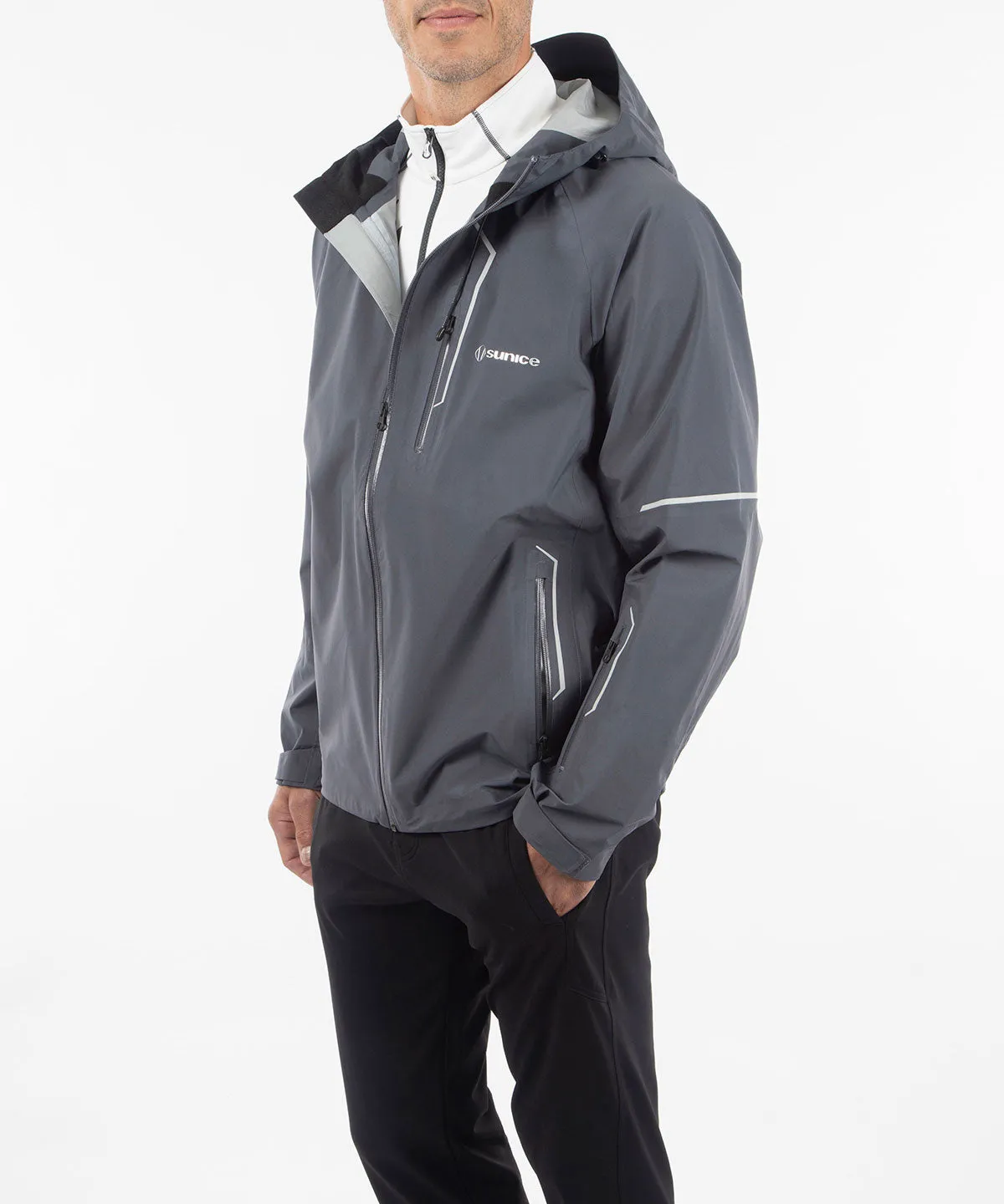 Men's Milo Zephal Max Waterproof Rain Jacket with Hood