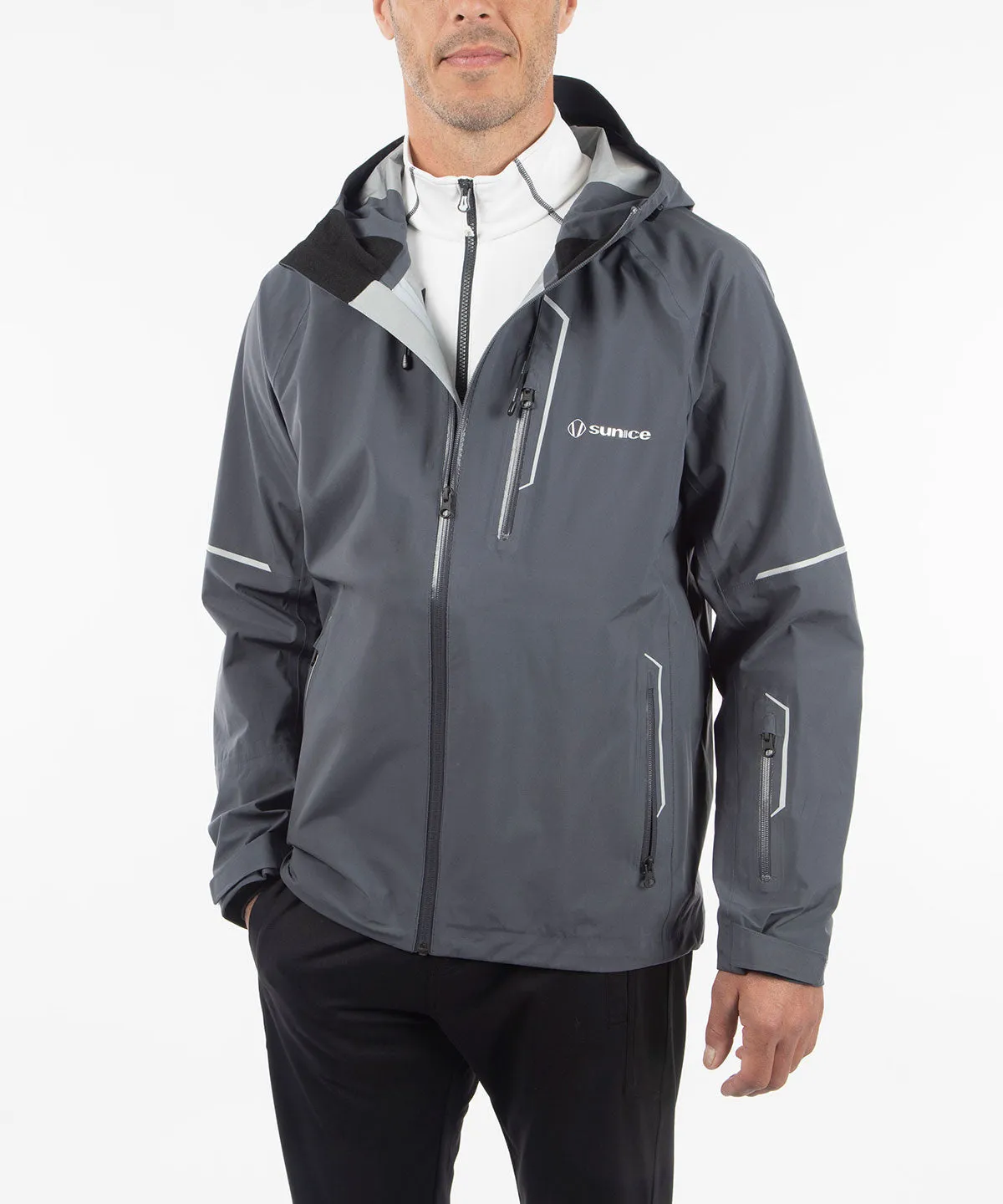 Men's Milo Zephal Max Waterproof Rain Jacket with Hood