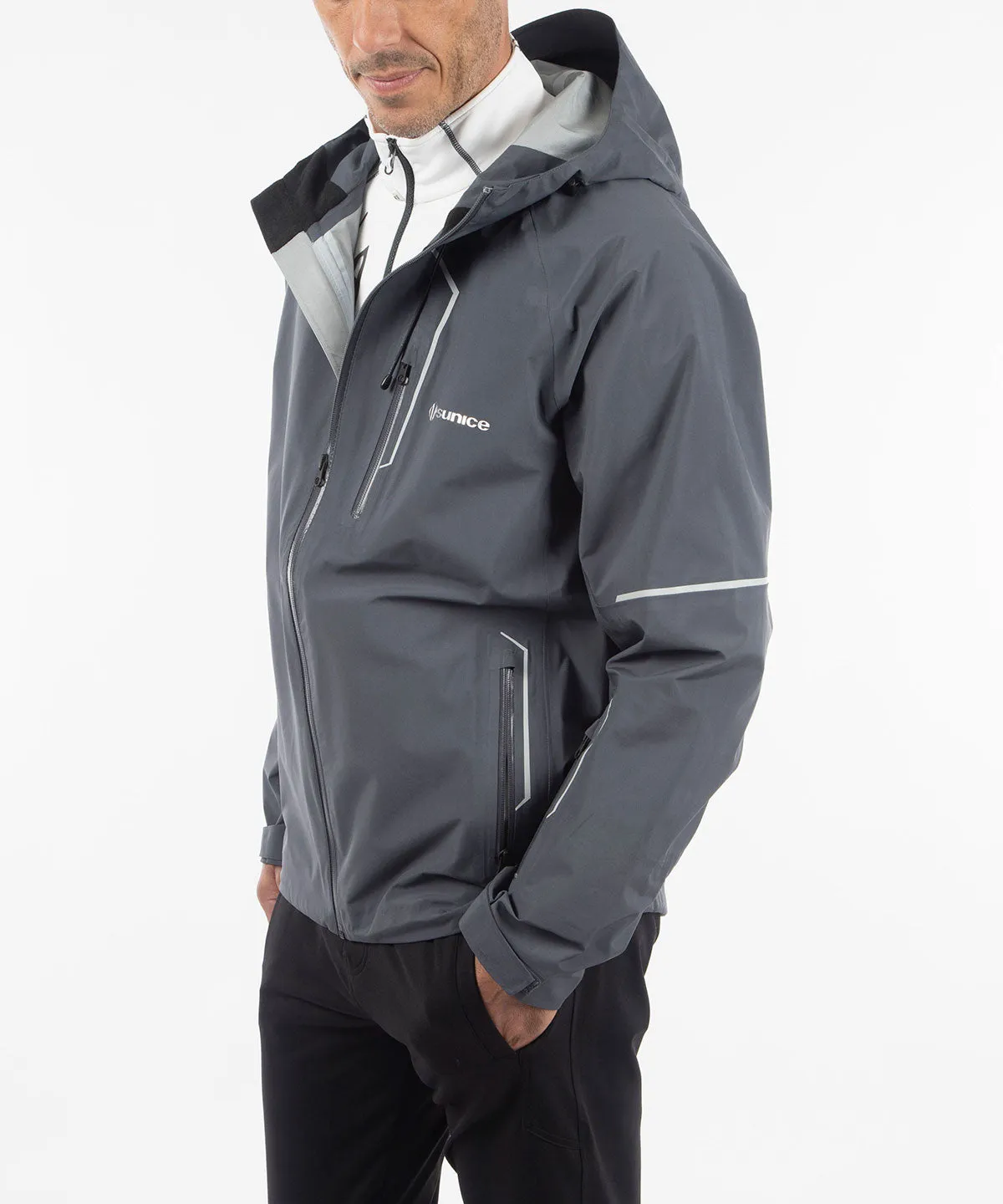 Men's Milo Zephal Max Waterproof Rain Jacket with Hood