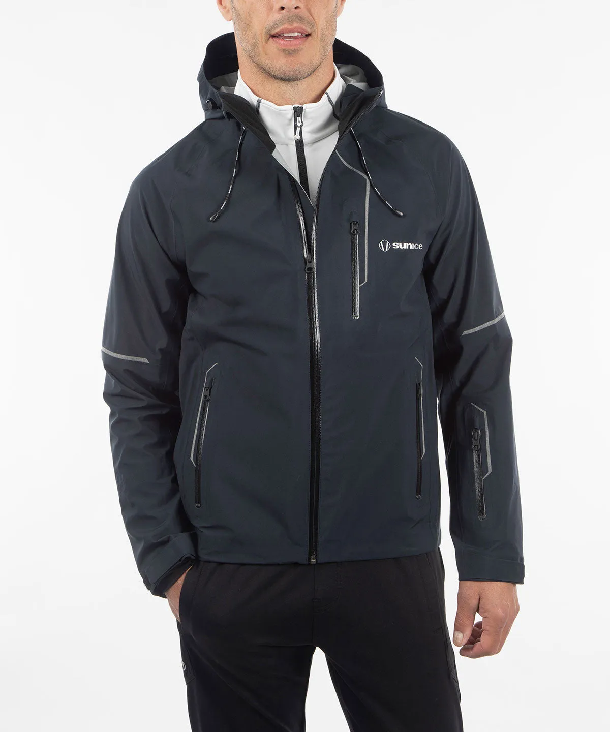 Men's Milo Zephal Max Waterproof Rain Jacket with Hood