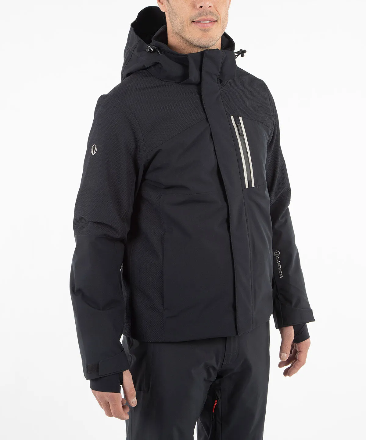 Men's Steven Waterproof Stretch Jacket with Removable Hood