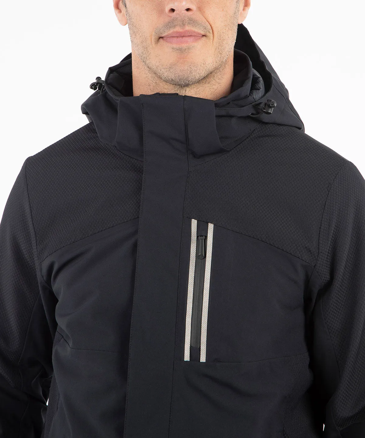 Men's Steven Waterproof Stretch Jacket with Removable Hood