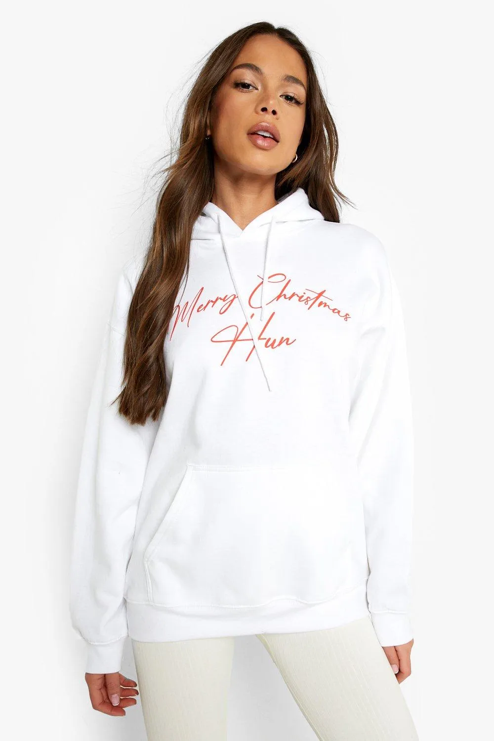 Merry Christmas Hun Oversized Hoodie