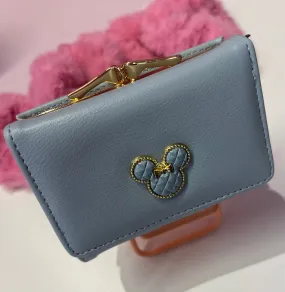 Mickey Clutch Purse > Sky Blue