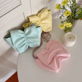 Middle Scrunch Bow Purse