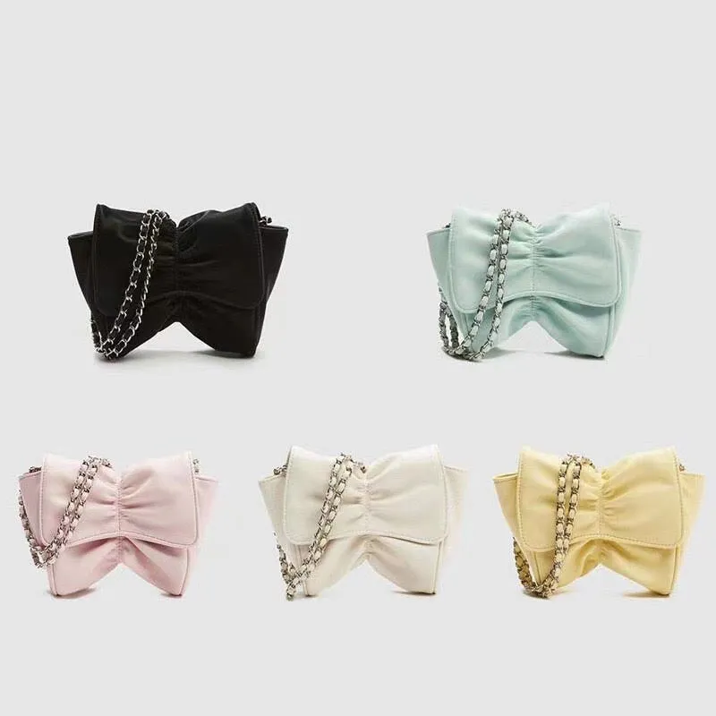 Middle Scrunch Bow Purse