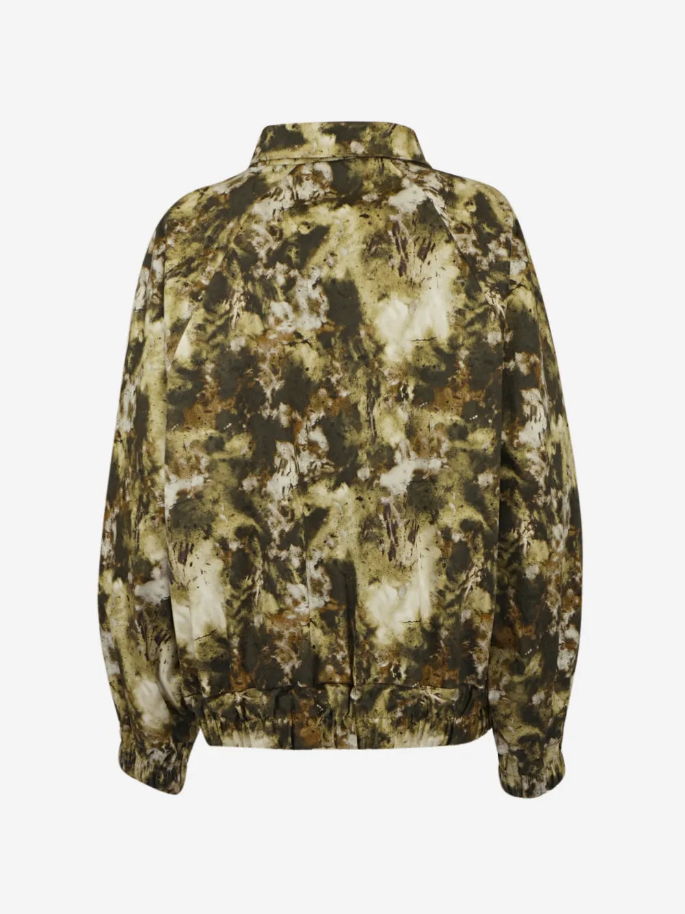 Mood one - Cotton camouflage bomber jacket