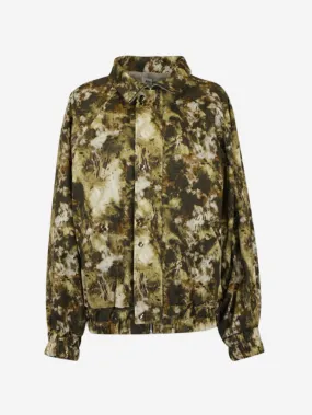 Mood one - Cotton camouflage bomber jacket