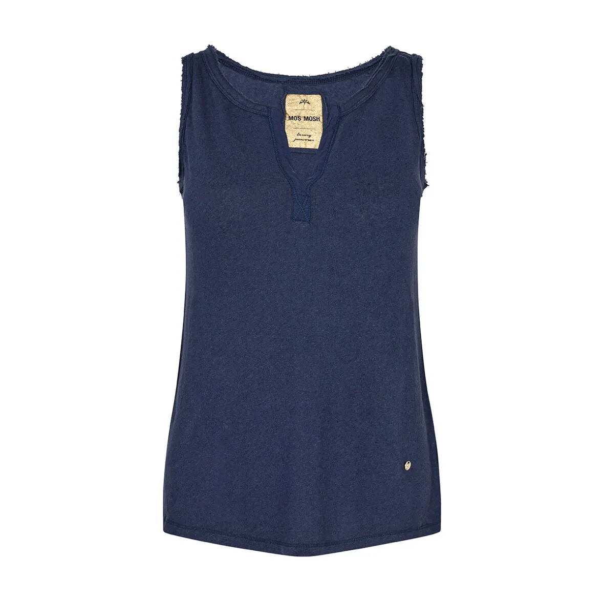 Mos Mosh - Navy Troy Tank Top.