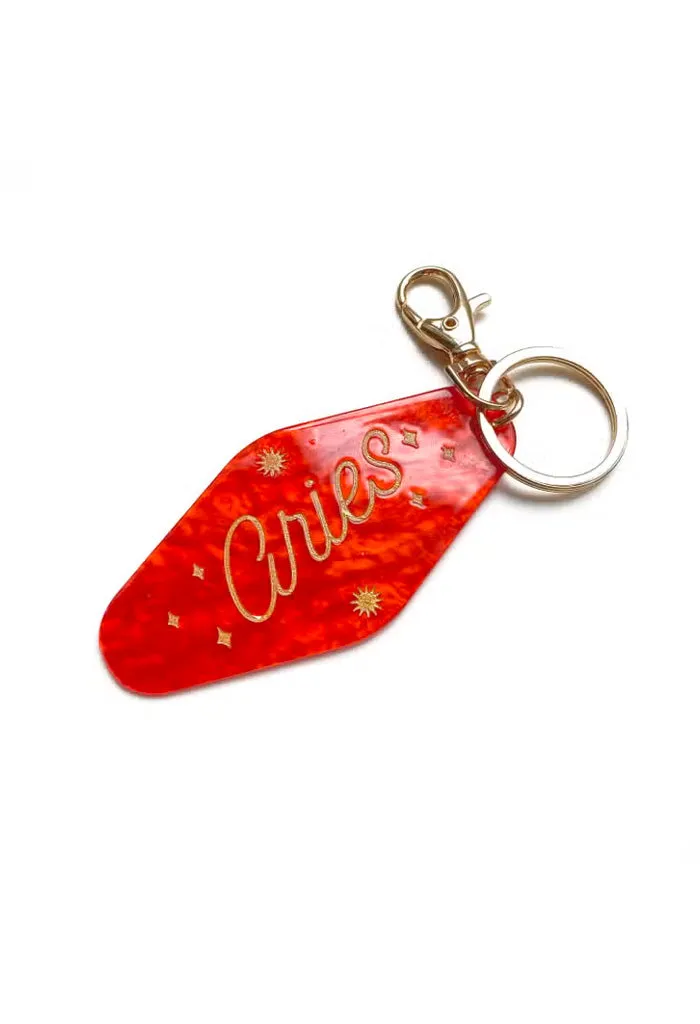 Motel Keychain-Aries