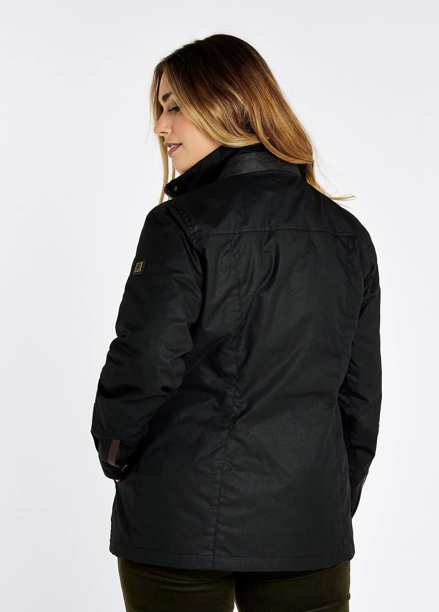 Mountrath Waxed Jacket - Black