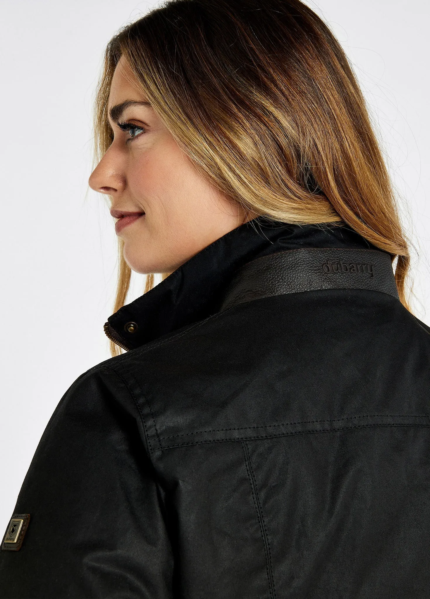 Mountrath Waxed Jacket - Black