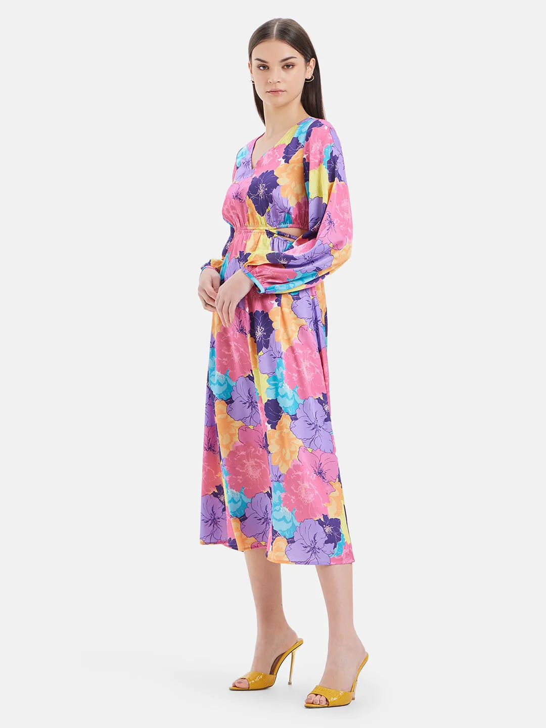 Myrtle Maxi Dress with Cut-Outs