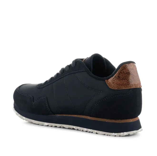 Navy Blue Leather Nora III