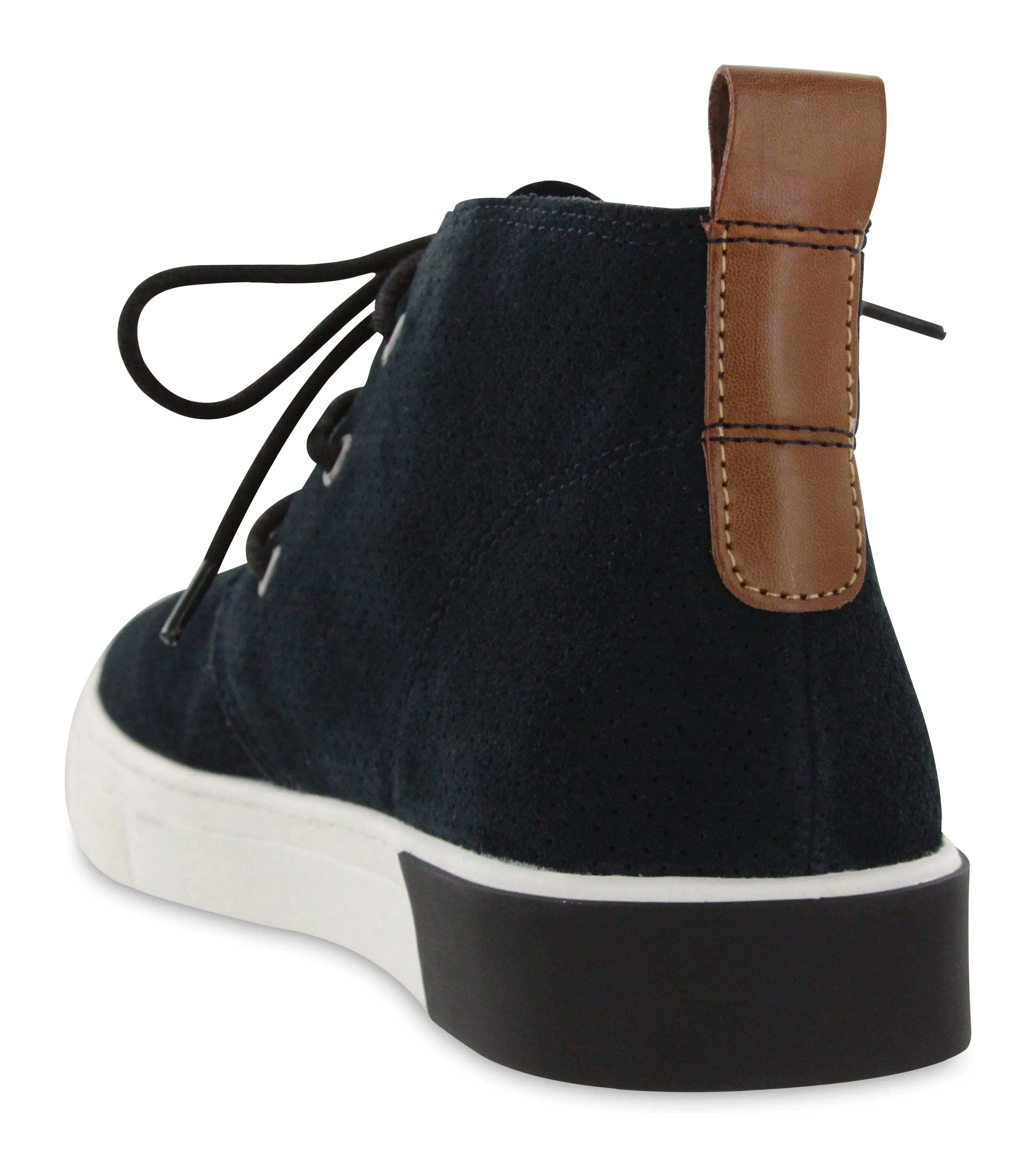 Navy Suede Chukka Boot