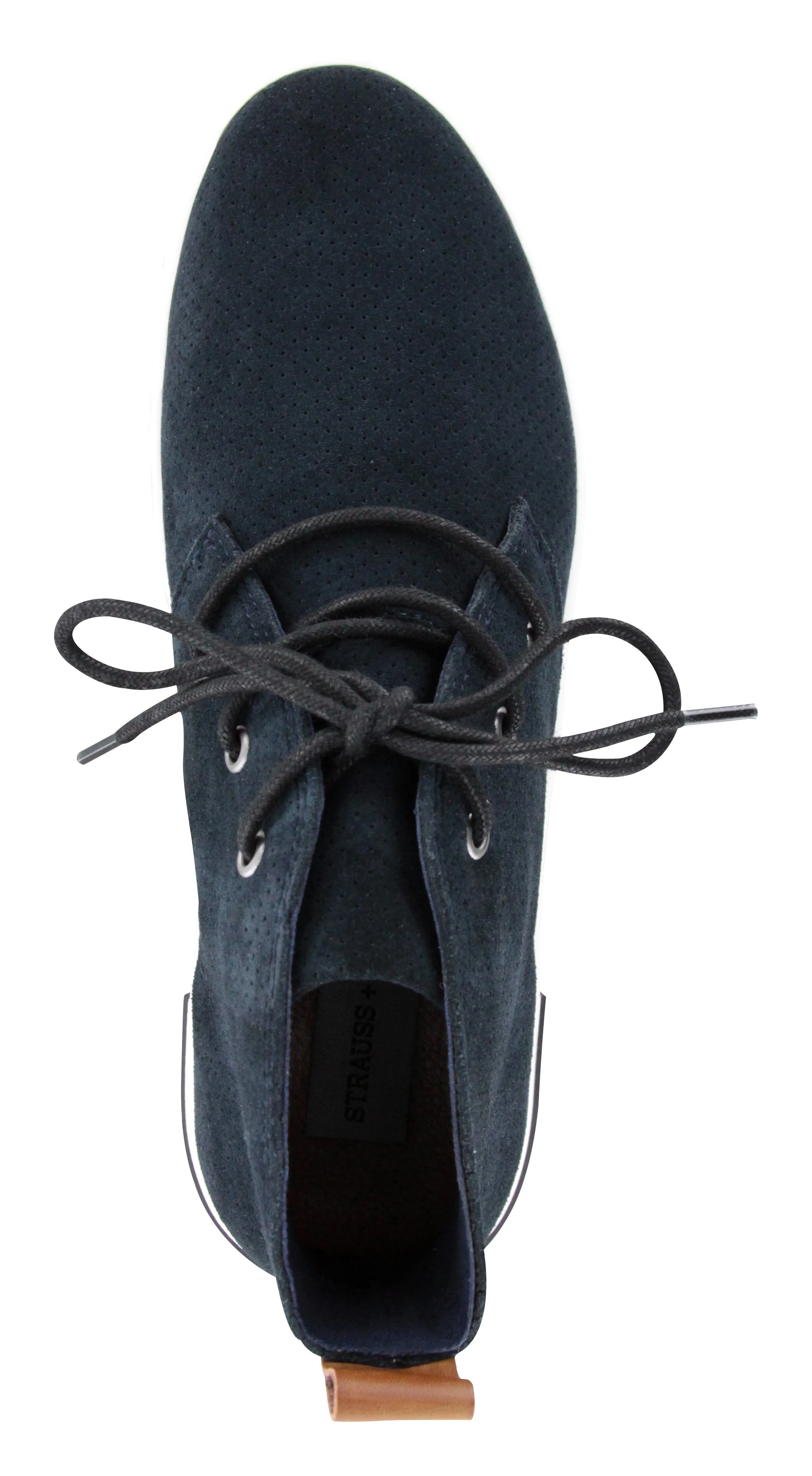 Navy Suede Chukka Boot