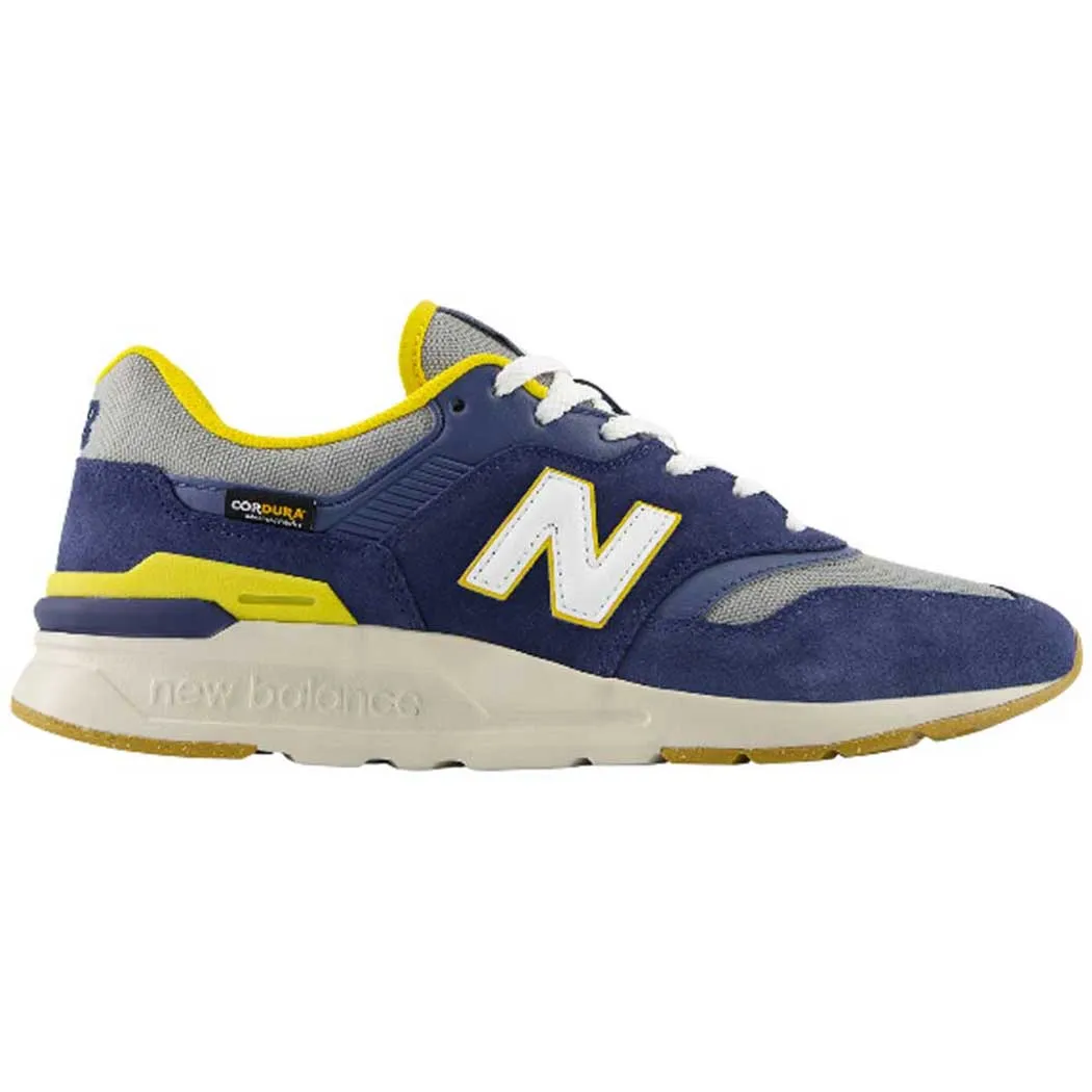 New Balance 997H Sneaker Navy/ Indigo/ Gray/ Lemon (Men's)