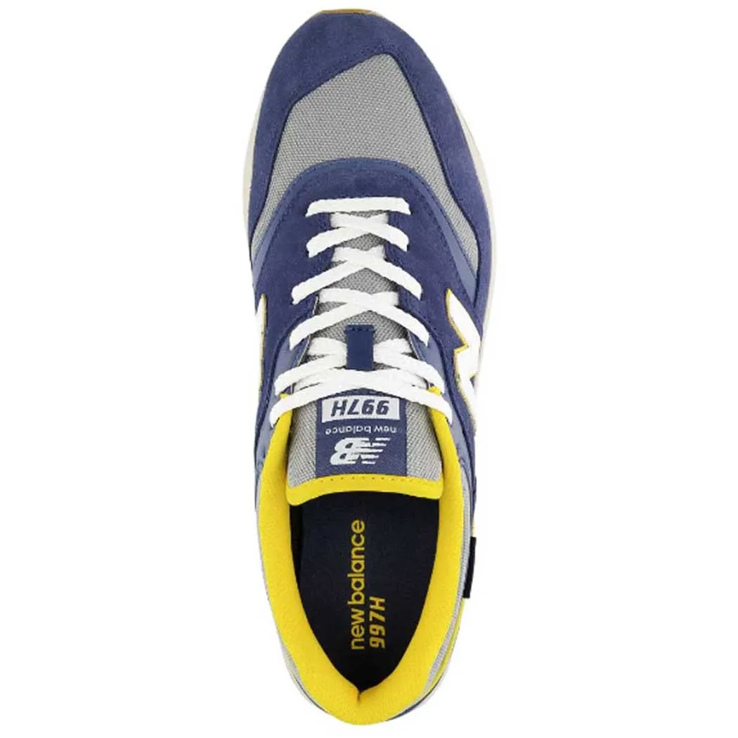 New Balance 997H Sneaker Navy/ Indigo/ Gray/ Lemon (Men's)