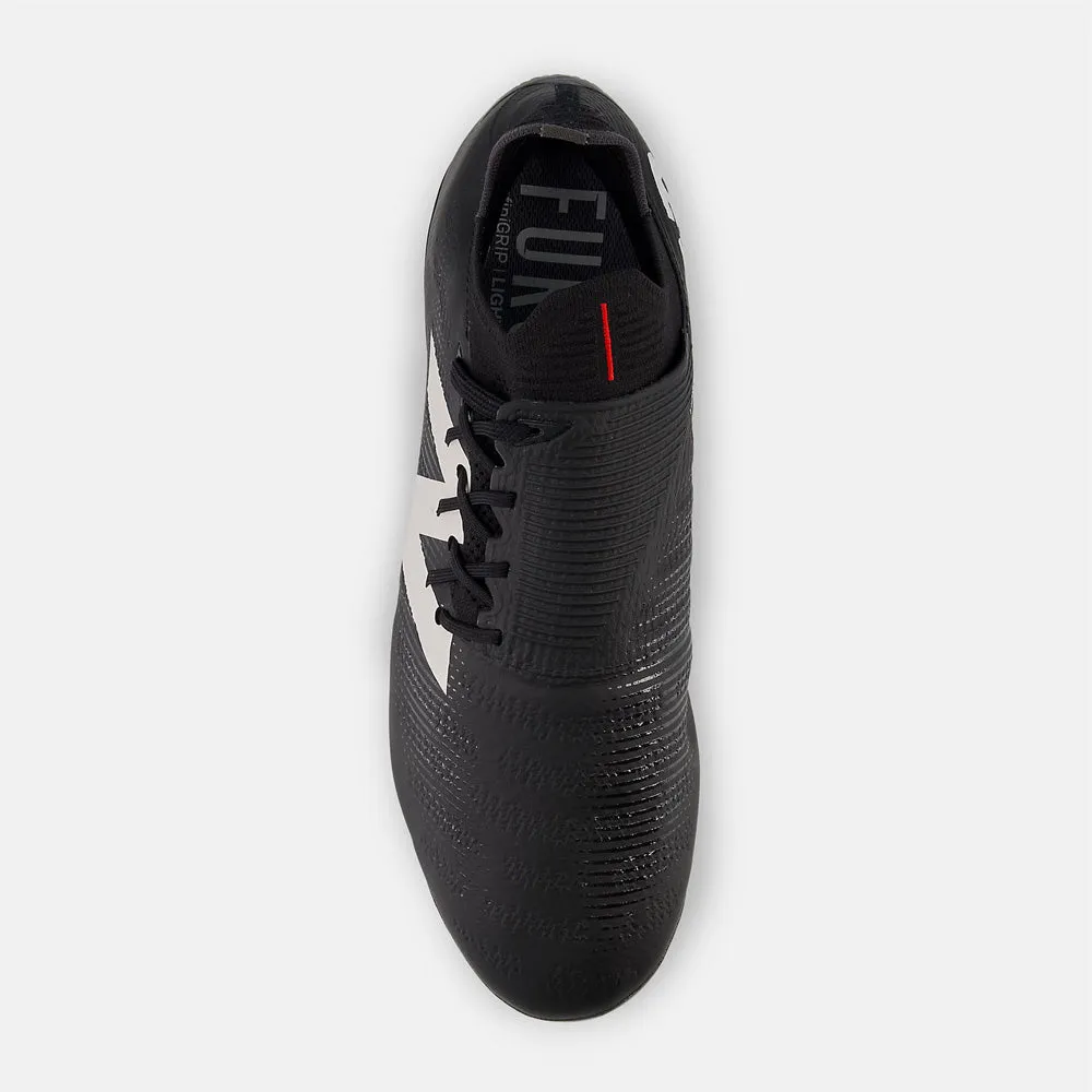 New Balance Furon Pro V7+ FG Soccer Boots - Black/White/Red