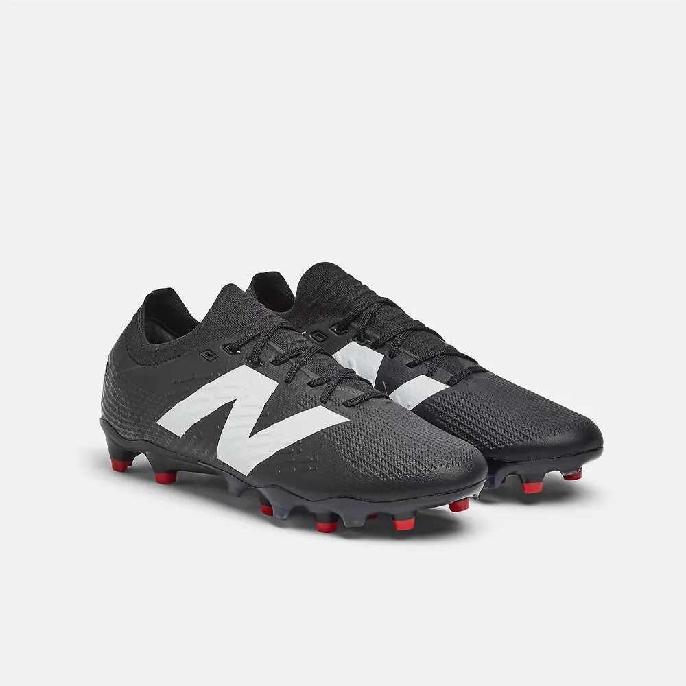 New Balance Tekela Pro Low V4+ FG Football Boots Black White Red