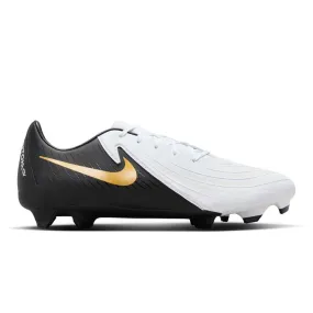 Nike GX 2 Academy FG Football Boots - White/Black/Metallic Gold