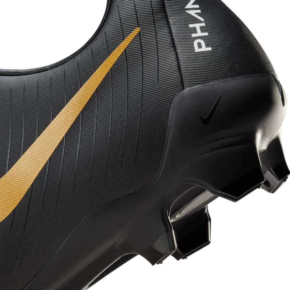 Nike GX 2 Academy FG Football Boots - White/Black/Metallic Gold