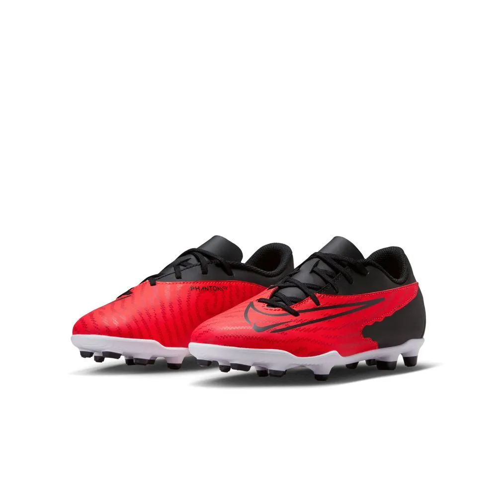 Nike Kids Football Boots - Bright Crimson/Black/White - Shop Now.