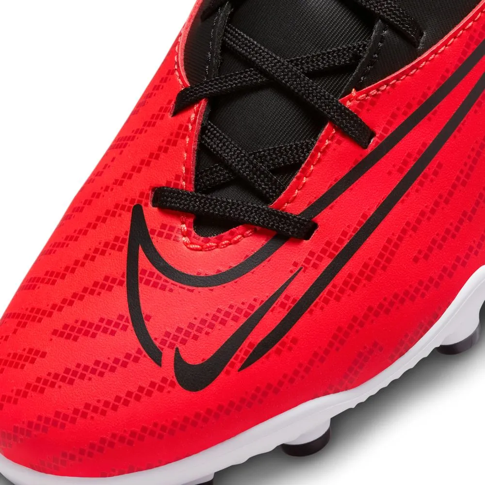 Nike Kids Football Boots - Bright Crimson/Black/White - Shop Now.