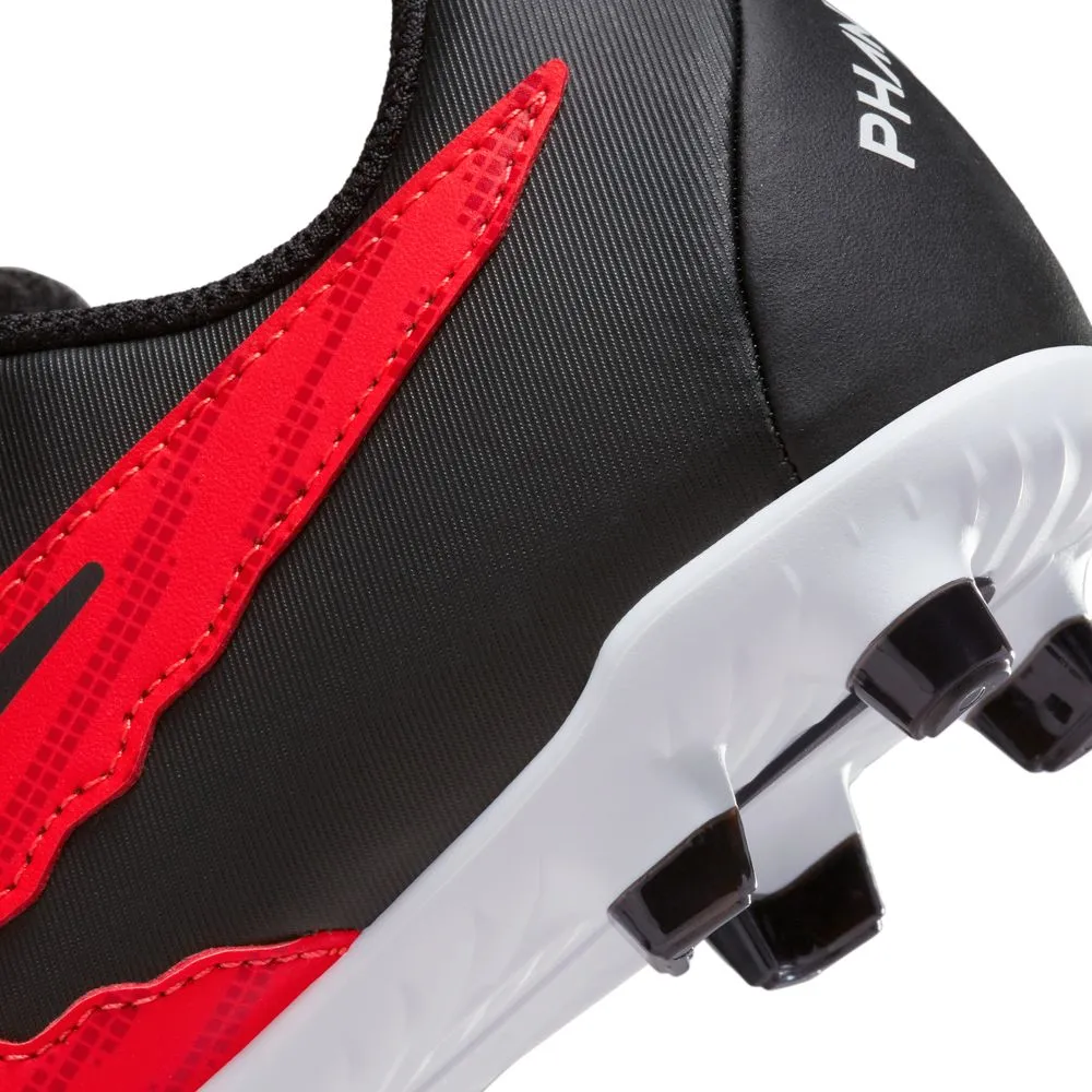 Nike Kids Football Boots - Bright Crimson/Black/White - Shop Now.