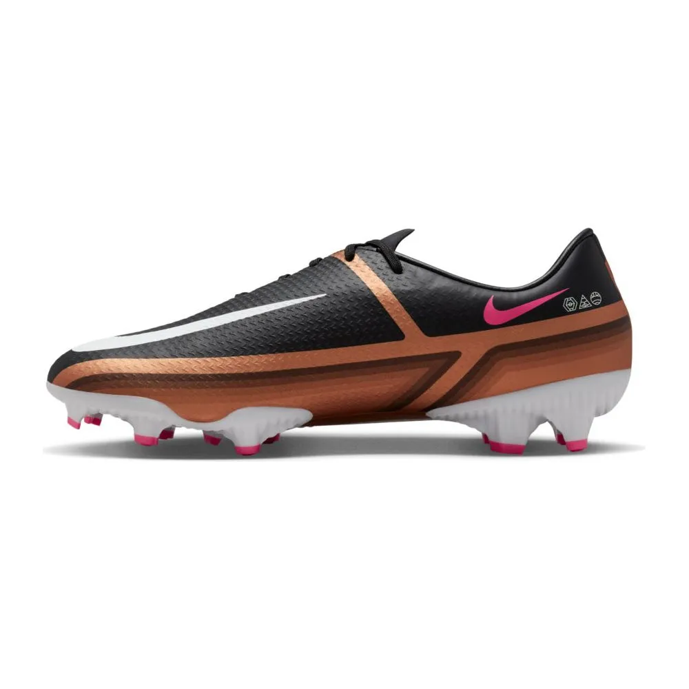 Nike Phantom GT2 Academy FG/MG Football Boots Metallic Copper White Black